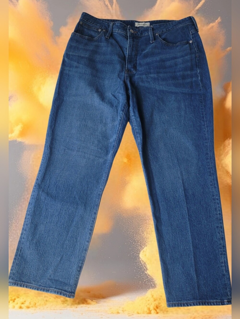 Madewell Curvy Perfect Vintage Straight Jeans Sz 33